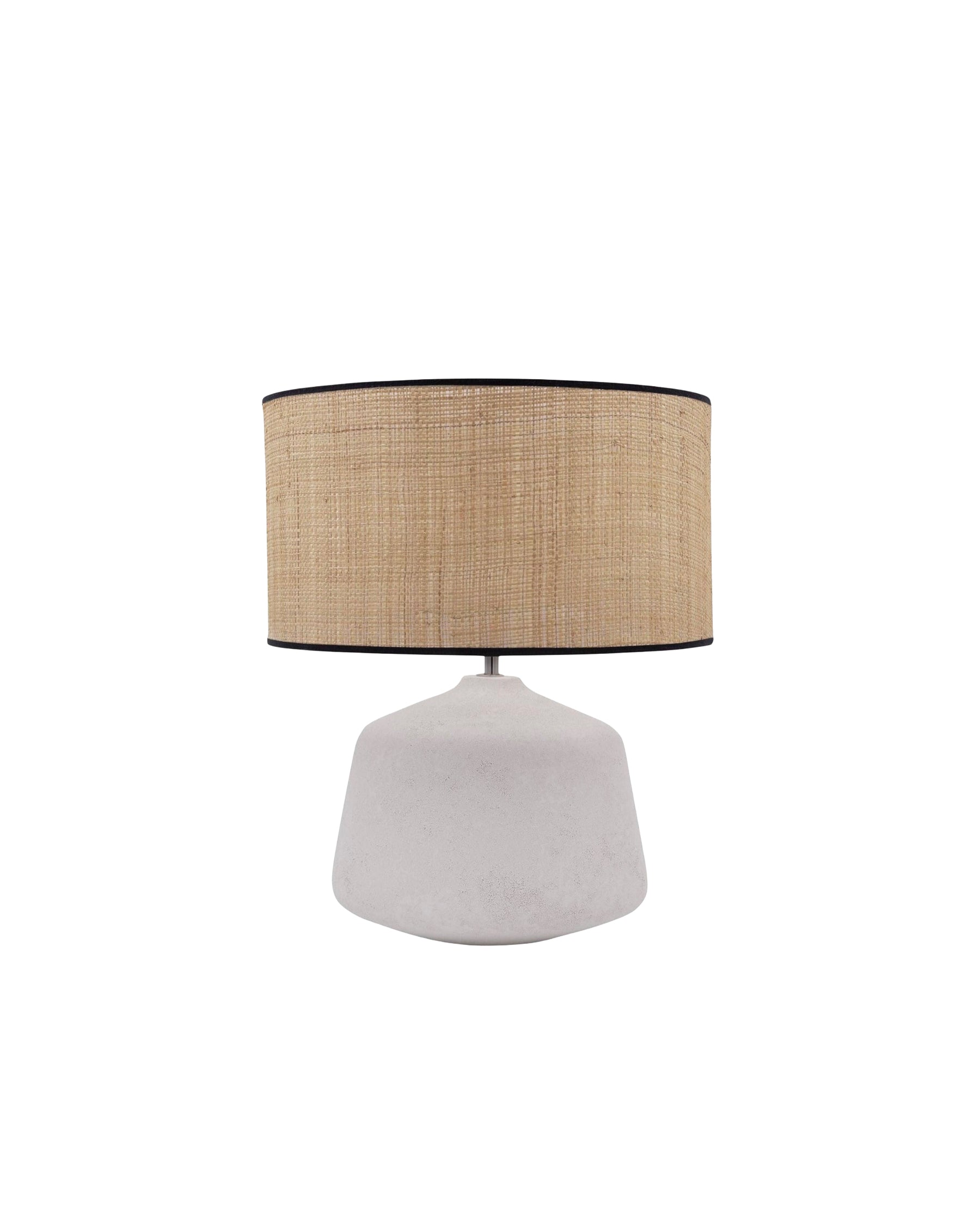 Sulu ceramic table lamp - White