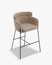Tabouret de bar Baron - Taupe