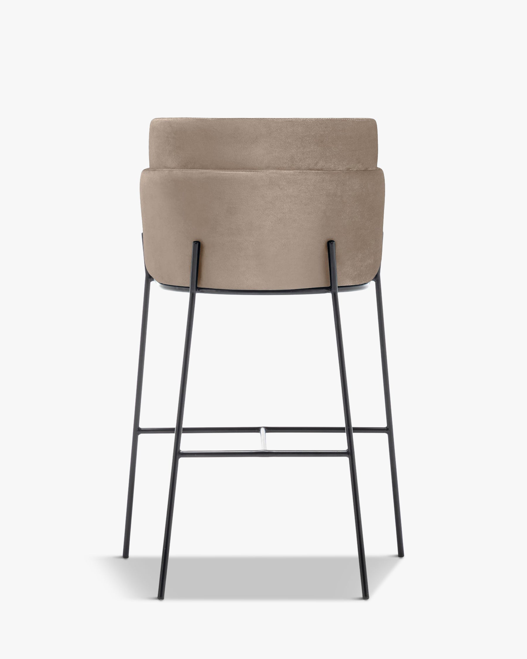Tabouret de bar Baron - Taupe