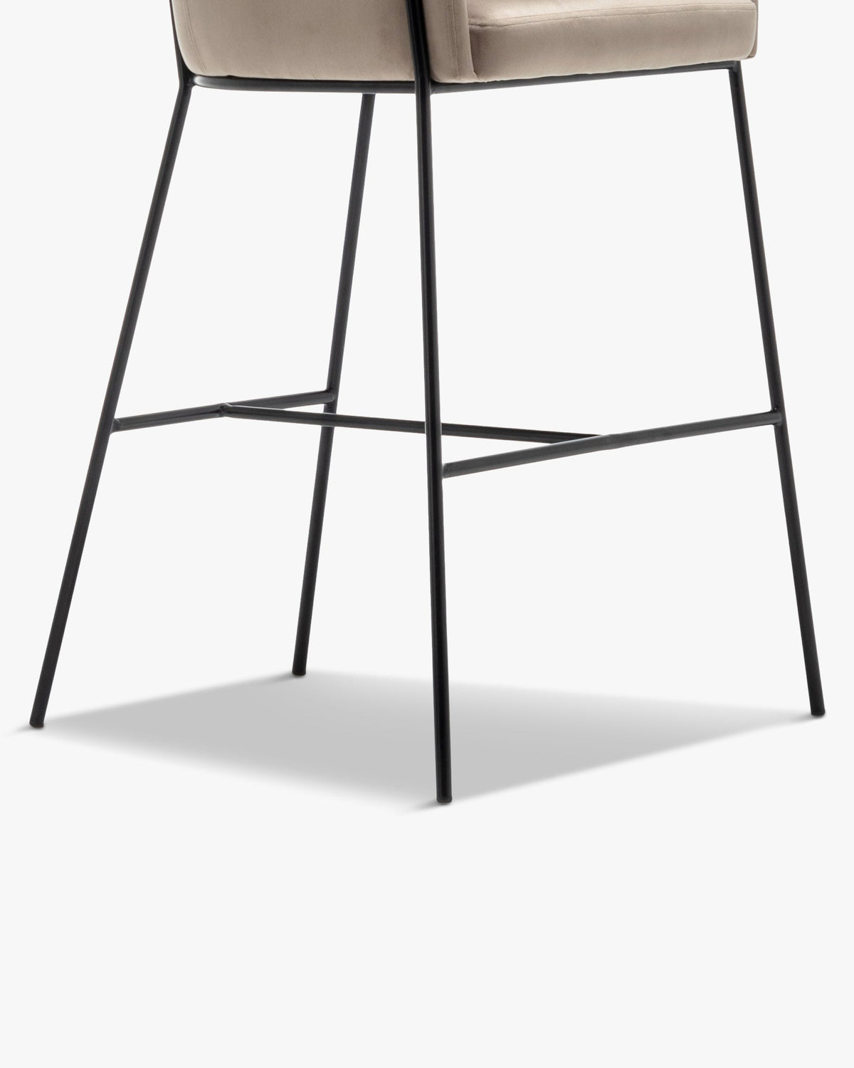 Tabouret de bar Baron - Taupe