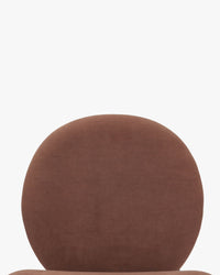 Chaise design Blaze - Velours Rouge