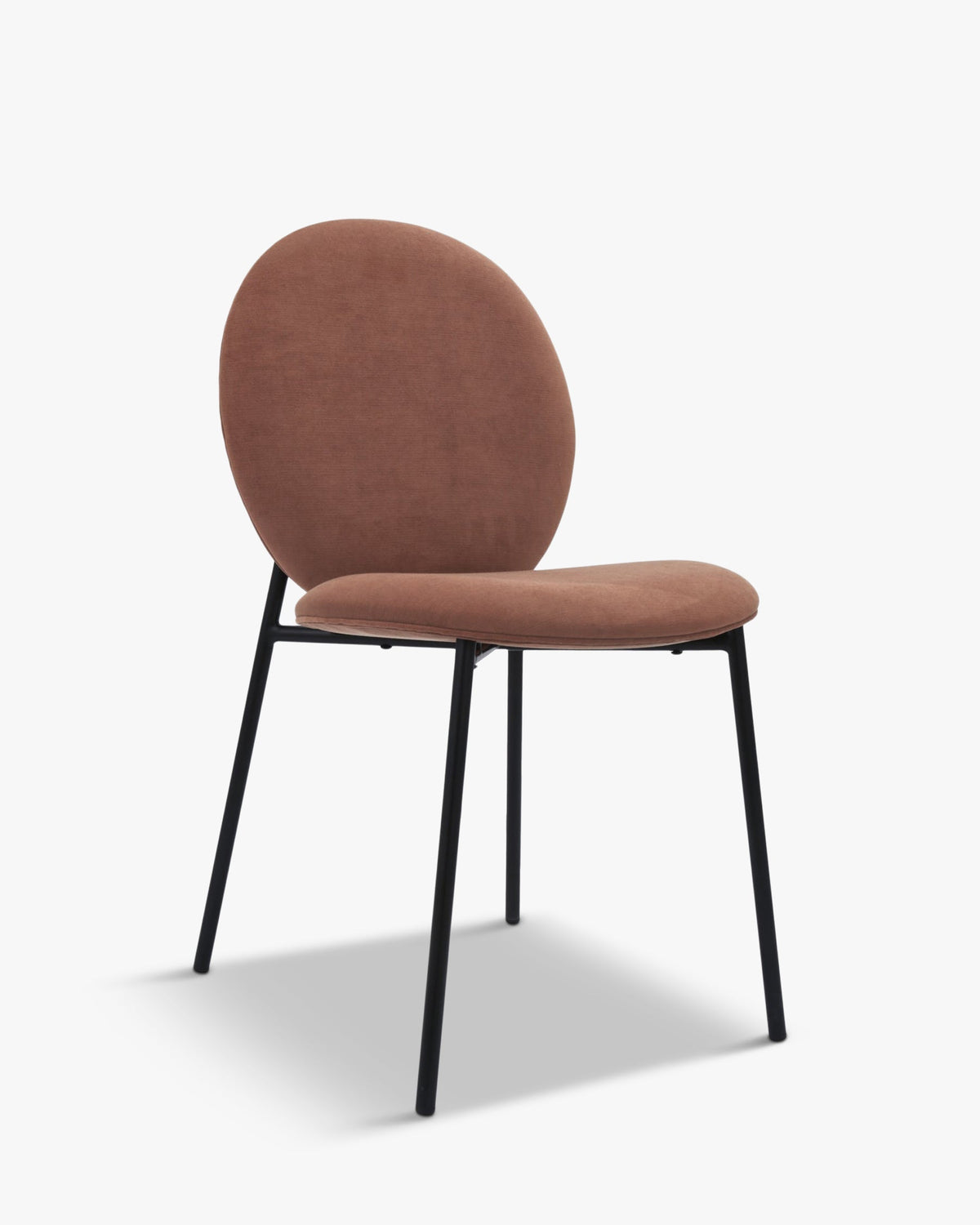 Chaise design Blaze - Velours Rouge