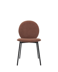 Chaise design Blaze - Velours Rouge