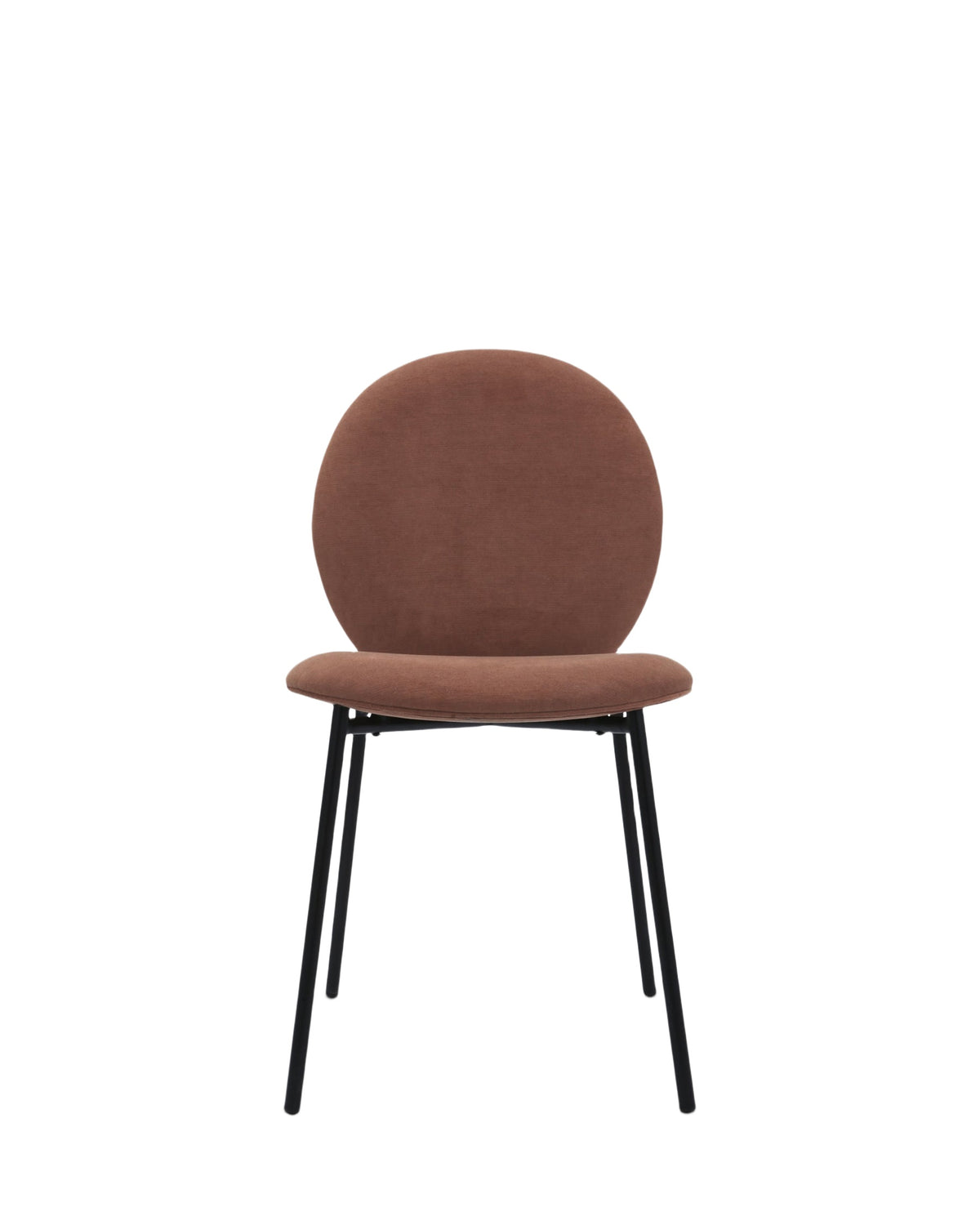 Chaise design Blaze - Velours Rouge