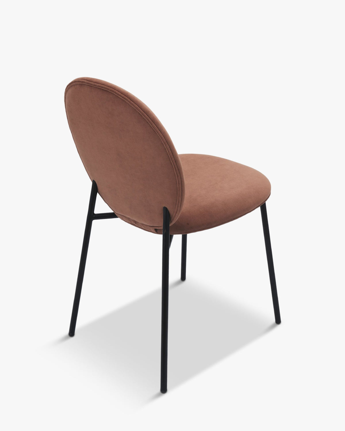 Chaise design Blaze - Velours Rouge