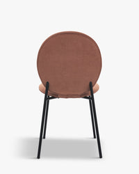 Chaise design Blaze - Velours Rouge