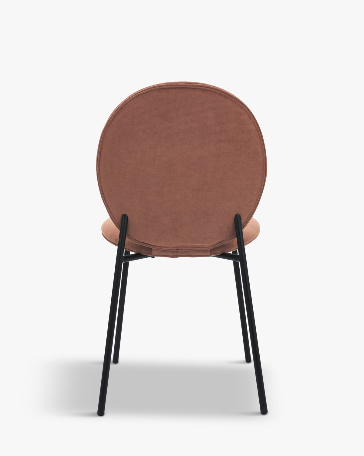 Chaise design Blaze - Velours Rouge