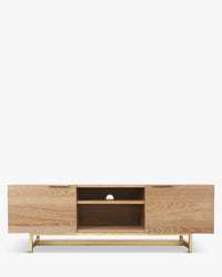 Meuble TV Stark en bois - Bois naturel
