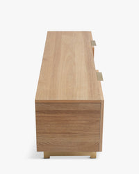Meuble TV Stark en bois - Bois naturel