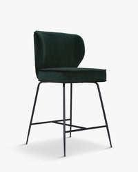 Tabouret de bar Wayne - Vert cèdre