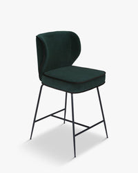 Tabouret de bar Wayne - Vert cèdre
