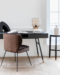Bureau design Solomon - Noir