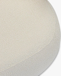 Fauteuil cosy Giulia texturé - Ecru bouclé