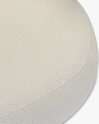 Fauteuil cosy Giulia texturé - Ecru bouclé