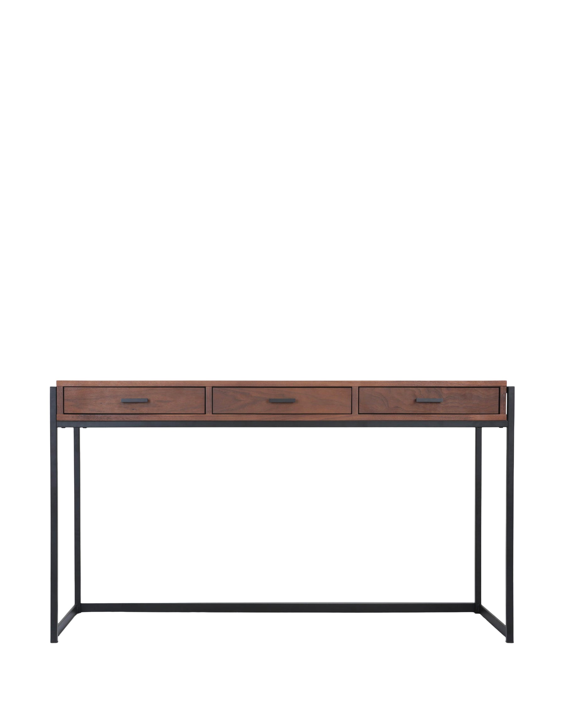 Bureau ou console Bruce - Bois noyer