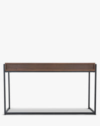 Bureau ou console Bruce - Bois noyer