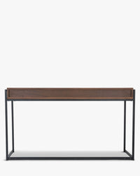 Bureau ou console Bruce - Bois noyer