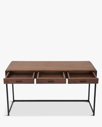 Bureau ou console Bruce - Bois noyer