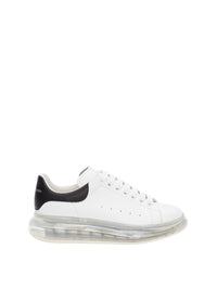 Sneakers à lacets en cuir - White Black