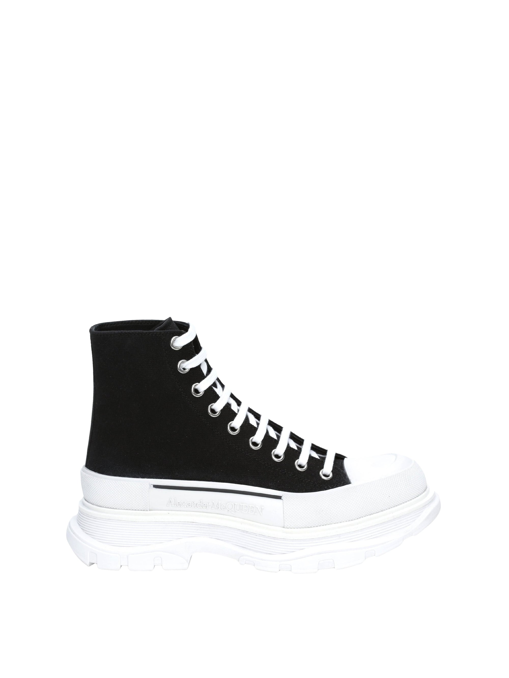 Bottines à lacets - Black & White