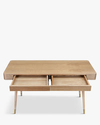 Bureau design Vinyle - Bois naturel