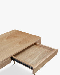 Bureau design Vinyle - Bois naturel