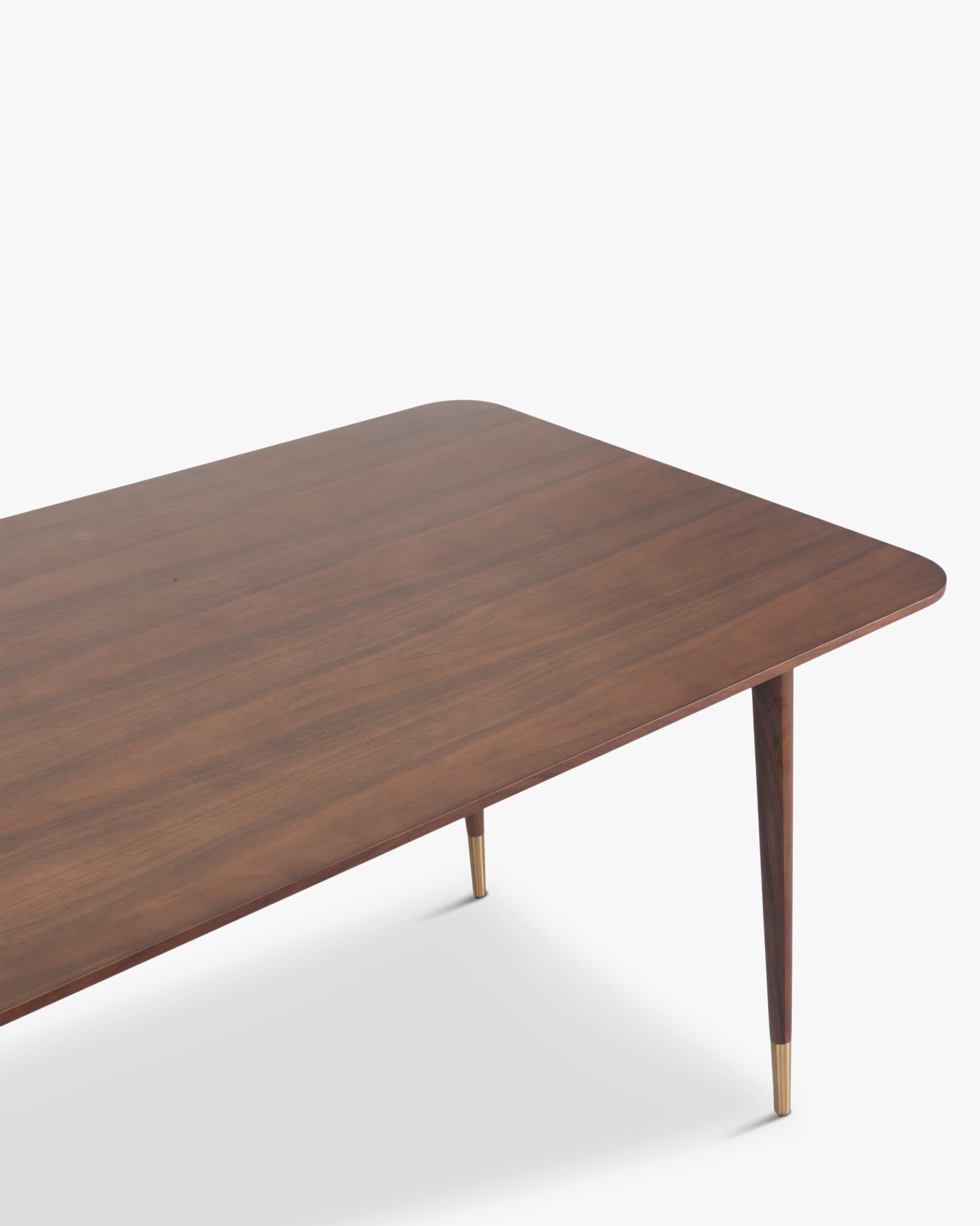 Table design Vinyle en bois - Bois noyer