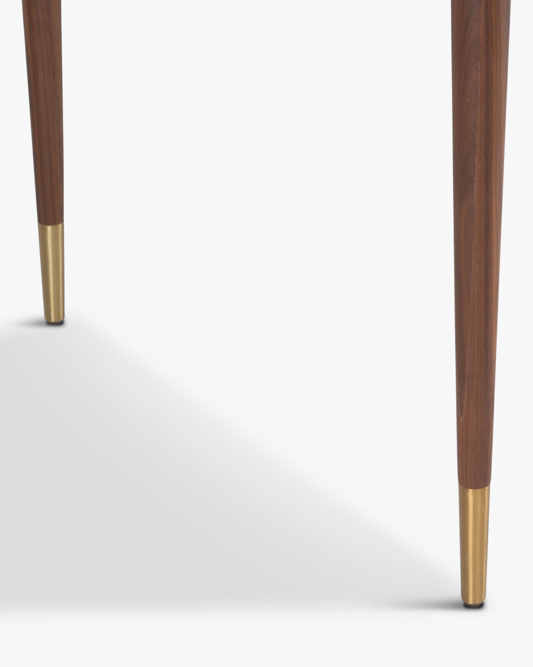 Table design Vinyle en bois - Bois noyer