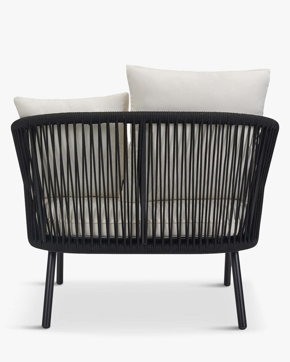 Fauteuil outdoor Santa Monica - Blanc Écru