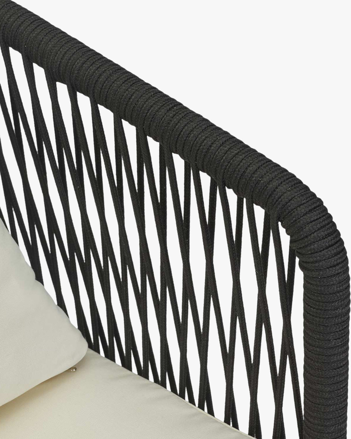 Fauteuil outdoor Santa Monica - Blanc Écru