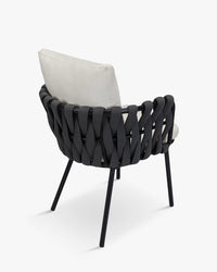 Chaise de jardin Hamptons - Blanc Écru