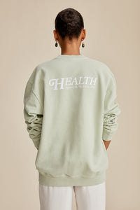 Sweatshirt à col rond - Sage