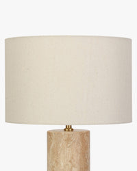 Lampe de table Gaia - Travertin