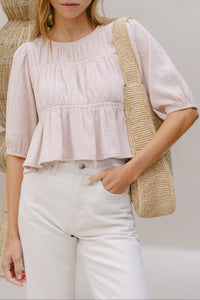 Blouse Le Briac - Guimauve