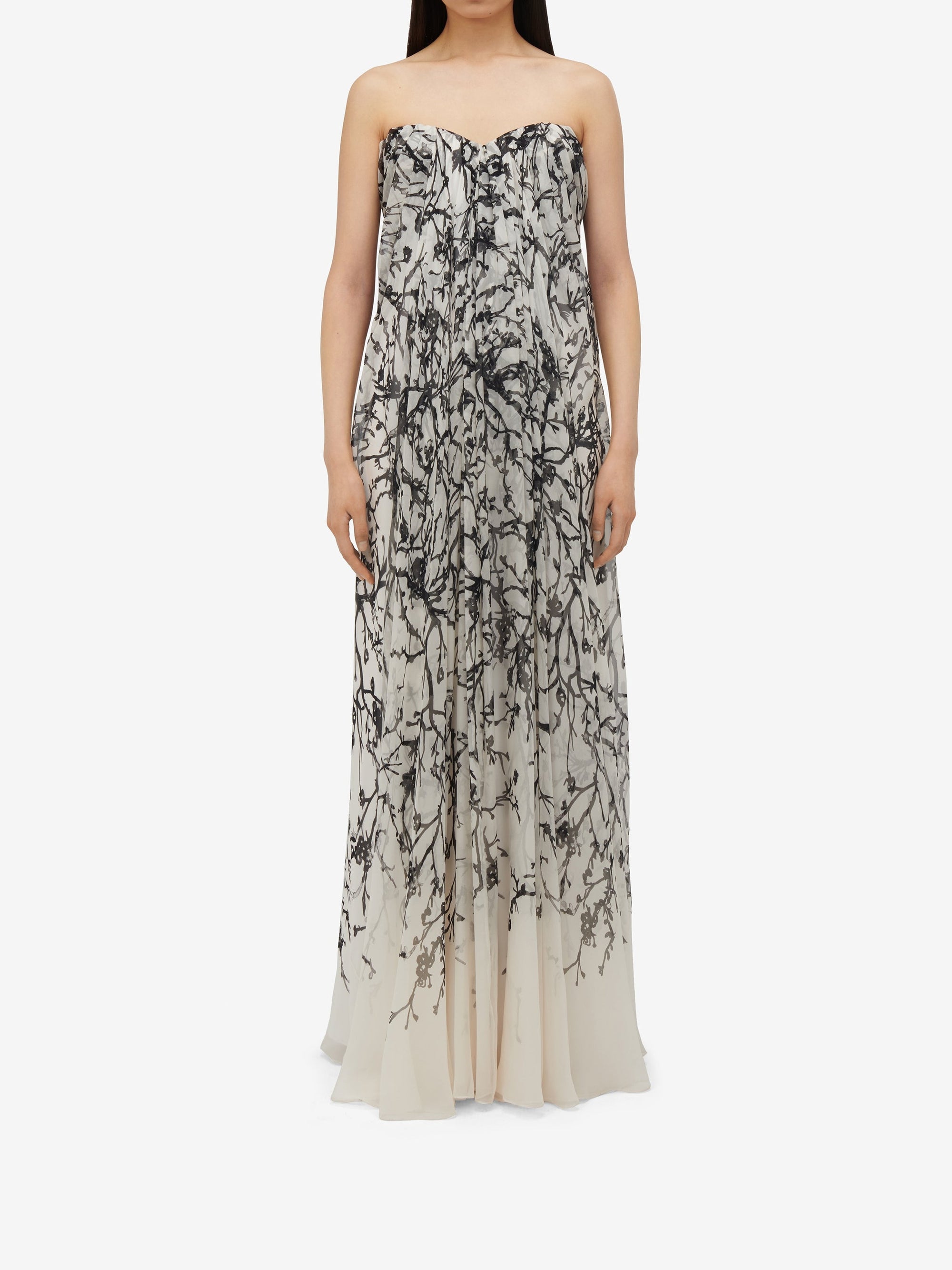 Robe imprimée en soie - Calico