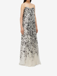 Robe imprimée en soie - Calico