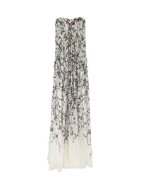 Robe imprimée en soie - Calico