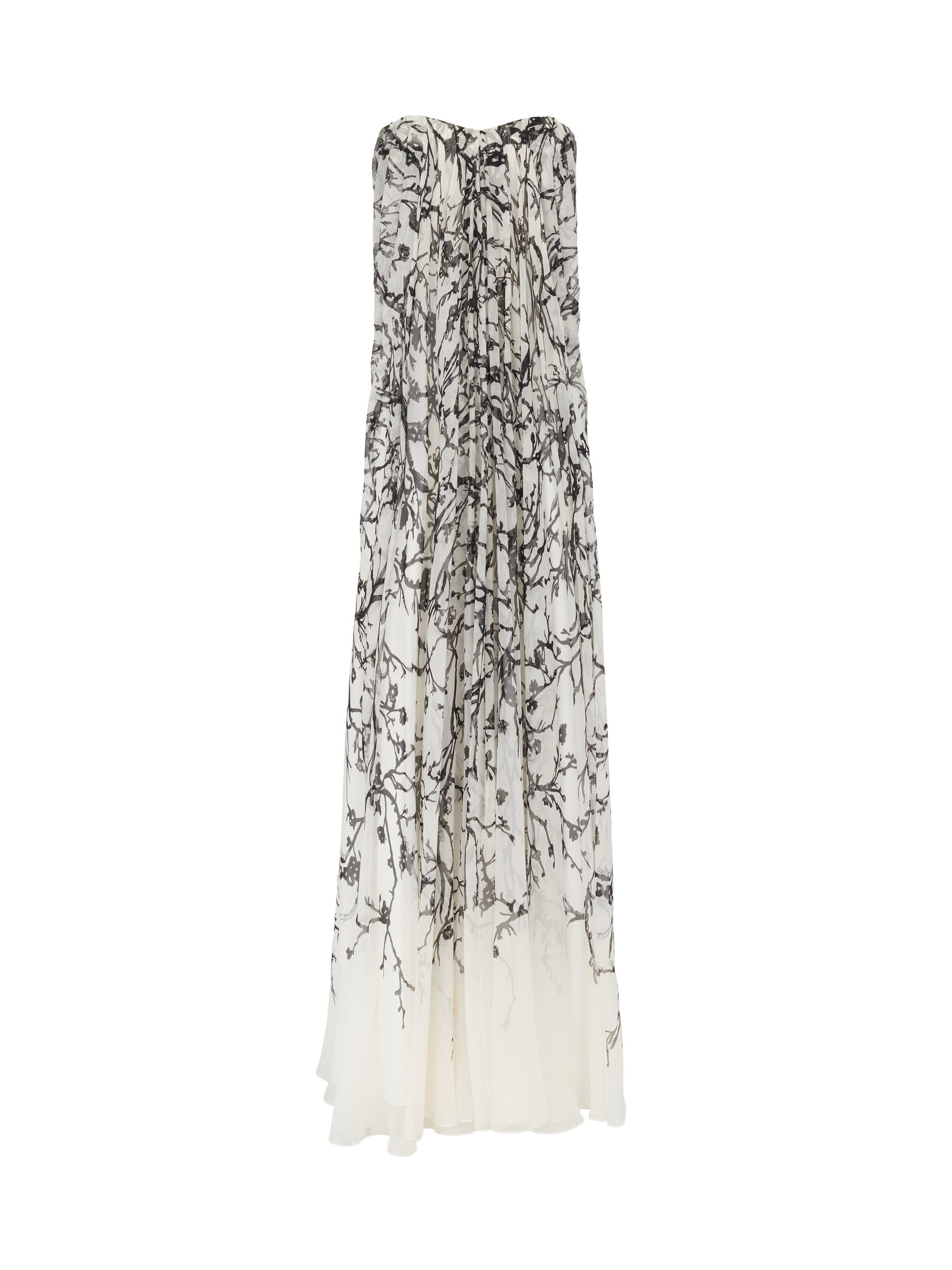 Robe imprimée en soie - Calico