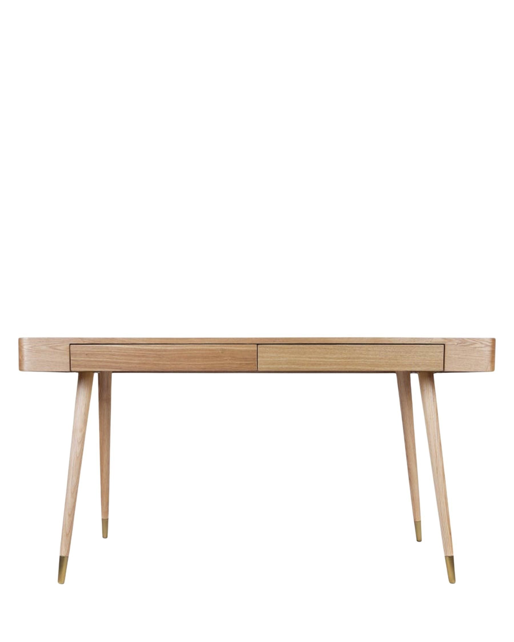 Bureau design Vinyle - Bois naturel