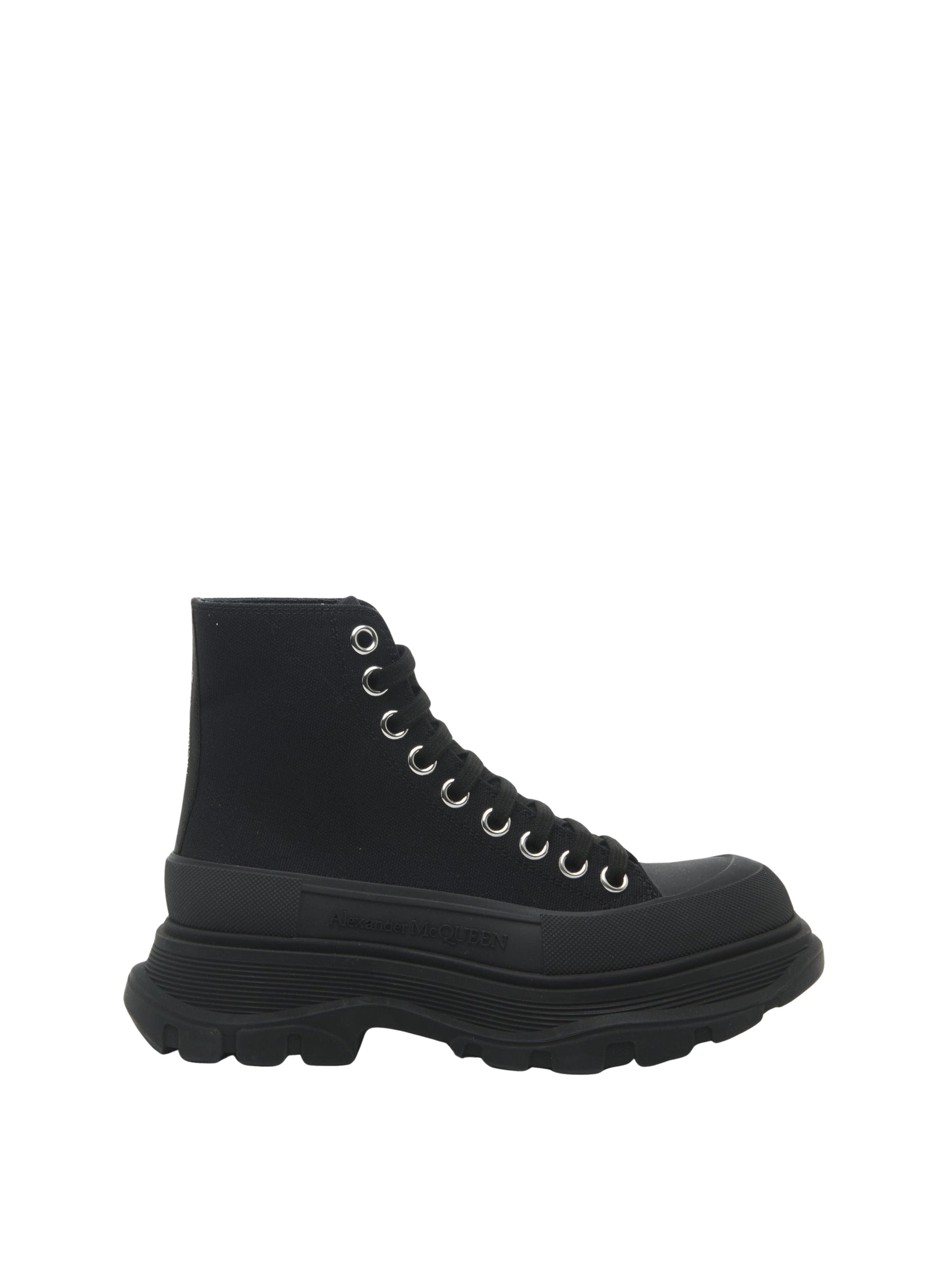 Sneakers montantes à lacets - Black