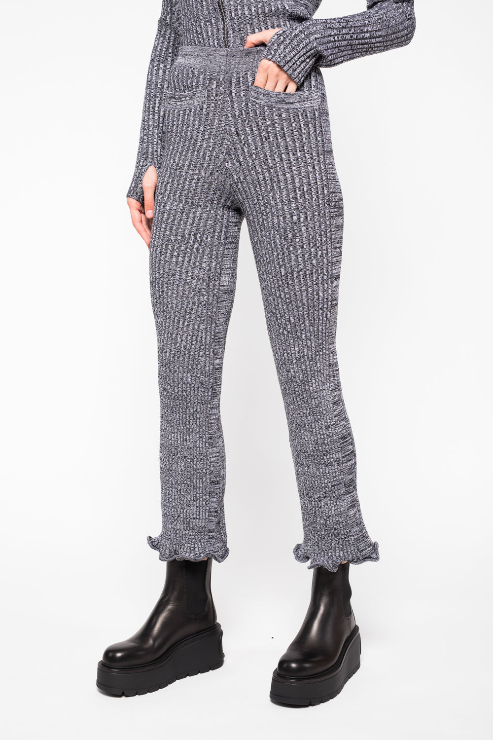 Black & White Pantalon - Black & White