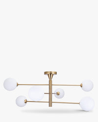 Suspension sculpture Cassius - Blanc