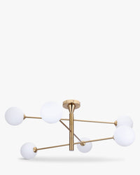 Suspension sculpture Cassius - Blanc