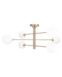 Suspension sculpture Cassius - Blanc