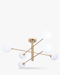 Suspension sculpture Cassius - Blanc