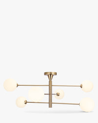 Suspension sculpture Cassius - Blanc