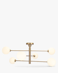 Suspension sculpture Cassius - Blanc