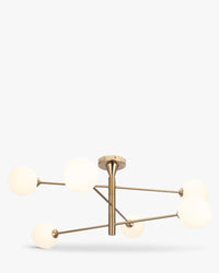 Suspension sculpture Cassius - Blanc