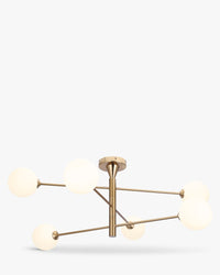 Suspension sculpture Cassius - Blanc