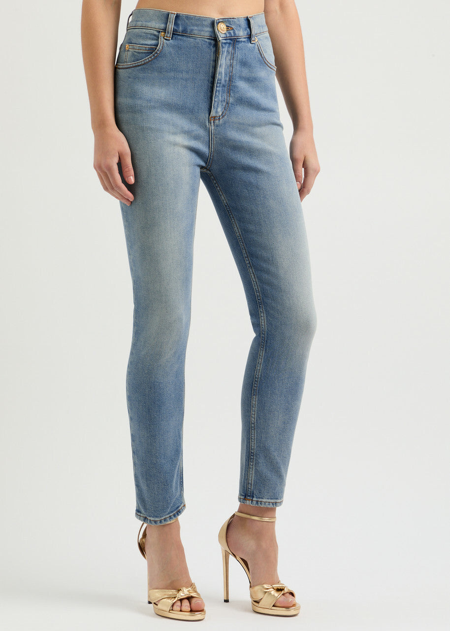 5-pocket denim trousers - Jean Blue